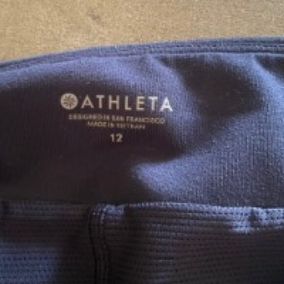 Athleta Navy Soho Skort 12 - Picture 3 of 6